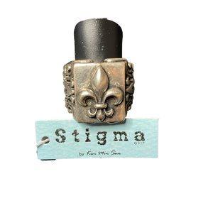 Stigma Men’s Jewelry Ring Silver Size 9